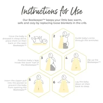 Burt's Bees Organic Cotton Baby Wearable Blanket - Blue