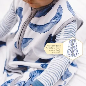 Burt's Bees Organic Cotton Baby Wearable Blanket - Blue