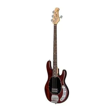 Sterling by Music Man StingRay Ray4 Bass Guitar in Walnut Satin