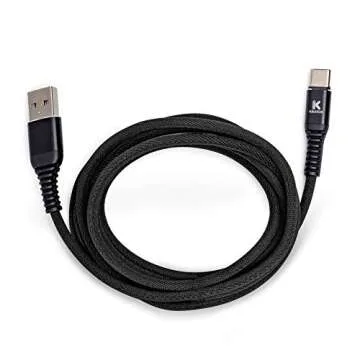 Walabot DIY Plus X Visual Wall Scanner with 6-Feet Long Tail Braided Aluminum Alloy USB-C to USB-A Cable Bundle (2 Items)