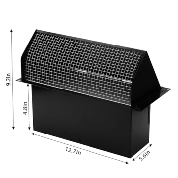 Wall Vent Cap for Microwave & Range Exhaust Duct