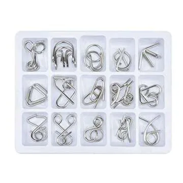Metal Wire Puzzles Activity for Dementia Alzheimer's Seniors Elderly Memory Loss Product Keep Hands ...