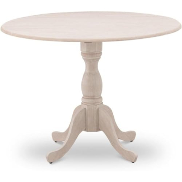 Stylish Dublin Round Kitchen Dining Table - 42x42 Inches