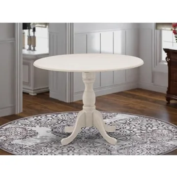 Stylish Dublin Round Kitchen Dining Table - 42x42 Inches