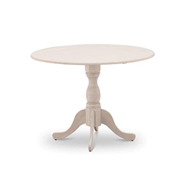 Stylish Dublin Round Kitchen Dining Table - 42x42 Inches