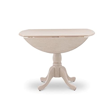 Stylish Dublin Round Kitchen Dining Table - 42x42 Inches