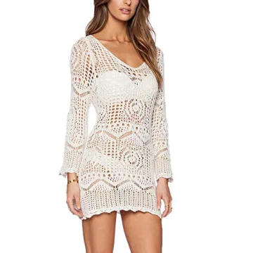 Wander Agio Women’s Lace Bikini Cover-Up for Summer