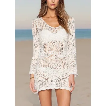 Wander Agio Women’s Lace Bikini Cover-Up for Summer