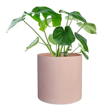 FaithLand 12 Inch Terracotta Plant Pot with Drainage