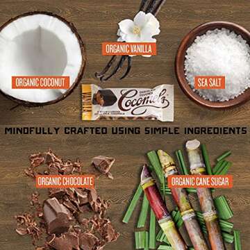 Cocomels Chocolate-Covered Vanilla Coconut Milk Caramel Squares, Organic Vegan Candy, Vanilla (15 Packs of 2)