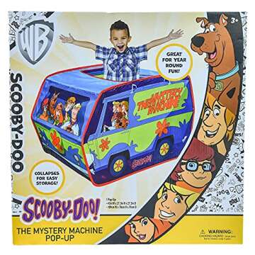 Scooby Doo Mystery Machine Tent – Kids Pop Up Play Tent | Scooby Doo Toy