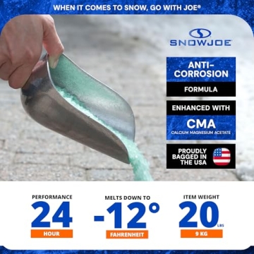Snow Joe Pet-Safer Ice Melt Blend - 20 lbs, CMA Formula
