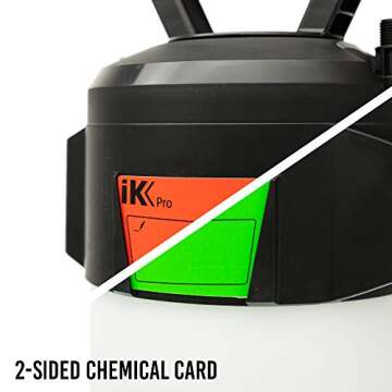 Goizper IK Foam PRO 12, Professional Foam Sprayer, Black