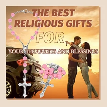 Elegant Konohan Car Rosaries - Spiritual Accessories for Your Vehicle!