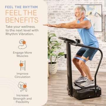 LifePro Rhythm Vibration Plate for Muscle Recovery