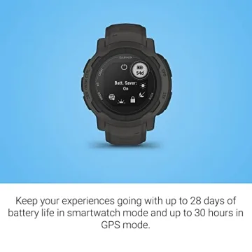 Garmin Instinct 2 GPS Watch Rugged Outdoor Smartwatch Solution
