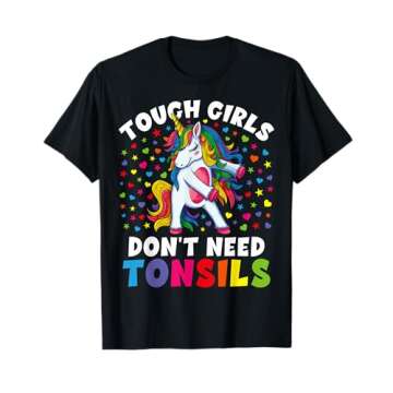 Tonsil Surgery Recovery Gift Girls Unicorn Tonsil Removal T-Shirt