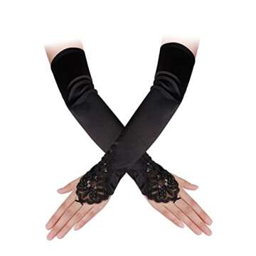 Cizoe 1920s Gatsby Accessories Set for Women & Flappers