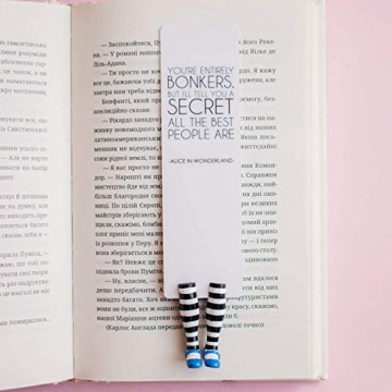 Handmade Alice in Wonderland Bookmark for Book Lovers