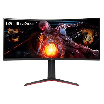 LG UltraGear QHD 34-Inch Curved Gaming Monitor - 160Hz, HDR10, FreeSync Premium
