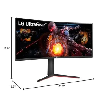 LG UltraGear 34-Inch Curved Gaming Monitor