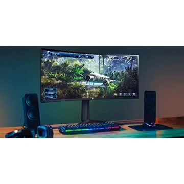 LG UltraGear 34-Inch Curved Gaming Monitor