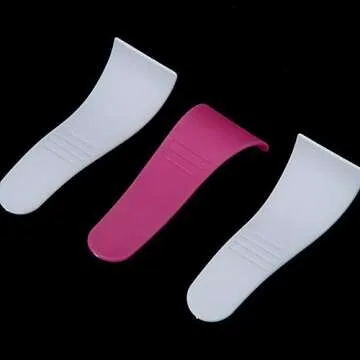 ccHuDE 20 Pcs Hair Removal Spatulas Sticks, Plastic Mask Scraper Waxing Applicator Depilatory Creams...