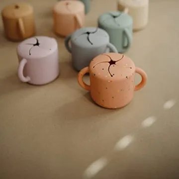 Mushie Silicone Snack Cup for Toddlers Perfect for Snacks