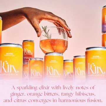 Kin Spritz Non-Alcoholic Energizing Functional Beverage