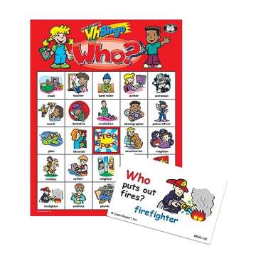 Super Duper Publications | Ask & Answer® Wh Bingo Board Game | Comprehension, Verbal, and Communica...