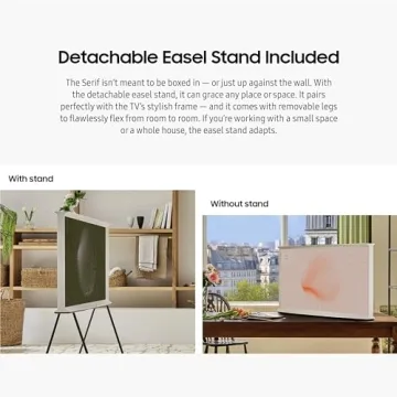 Samsung Serif 65-Inch QLED 4K Smart TV for Every Home