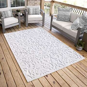 Orian Rugs My Texas House Lady Bird Rug - Elegant & Durable for Indoor/Outdoor