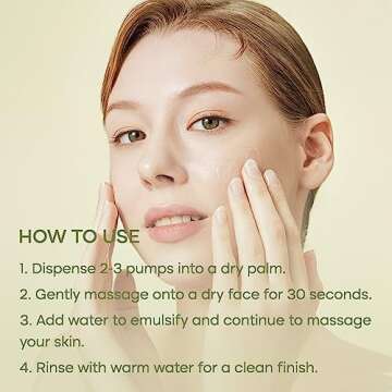 PURITO From Green Cleansing Oil Original, 6.76 fl.oz / 200ml, Gentle Cleansing Oil for Face, Cruelty-free & Vegan, Korean Skin Care