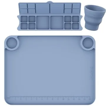 Svartur 17"X13" Silicone Artist Mat for Creative Crafts