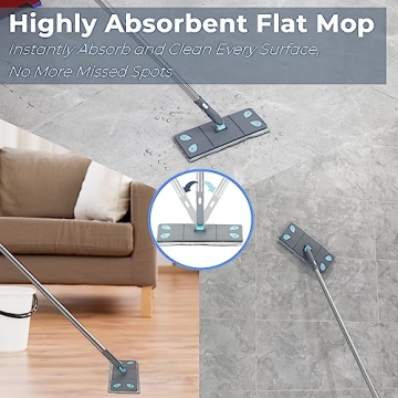 Complete Broom Mop Set with Extensions for Home RV