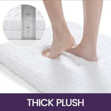 Plush and Non-Slip DEXI Bathroom Rug Mat for Ultimate Comfort