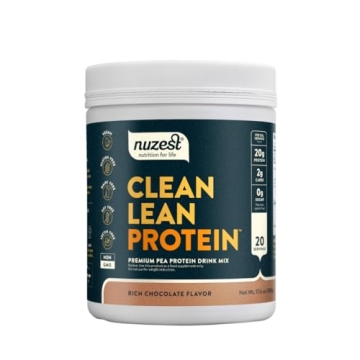 Nuzest Vegan Protein Powder Clean Lean Protein Rich Chocolate
