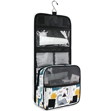 Hanging Travel Toiletry Bag for Kids and Adults