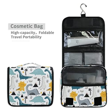 Hanging Travel Toiletry Bag for Kids and Adults