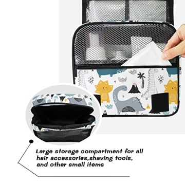 Hanging Travel Toiletry Bag for Kids and Adults