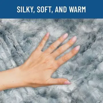 Everlasting Comfort Faux Fur Throw Blanket - Soft, Fluffy, Fuzzy, Plush, Thick, Minky Throws