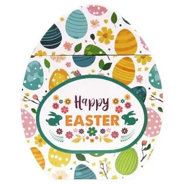Easter Snack Egg Shape Box with Sweet Delights for All