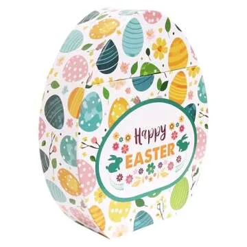 Easter Snack Egg Shape Box with Sweet Delights for All