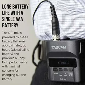 Tascam DR-10L Audio Recorder Bundle for Professionals