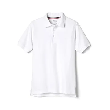Stylish French Toast Boys' Short Sleeve Polo for School