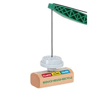 Orbrium Toys 12 (18 Pcs) Wooden Engines & Train Cars Collection with Animals, Farm Safari Zoo Wooden Animal Train Cars, Circus Wooden Train Compatible with Thomas, Brio, Chuggington