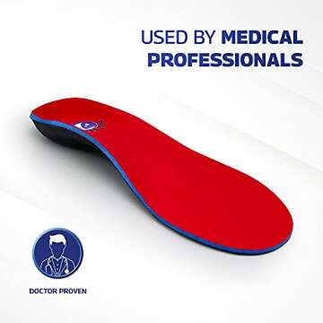 Pure Stride Full-Length Orthotics for Foot Pain Relief