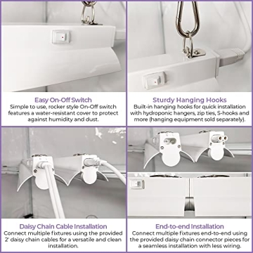 Active Grow Integrated T5 LED Grow Light for Indoor Plants