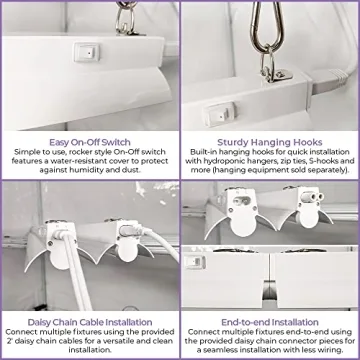 Active Grow Integrated T5 LED Grow Light for Indoor Plants