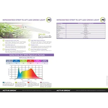 Active Grow Integrated T5 LED Grow Light for Indoor Plants